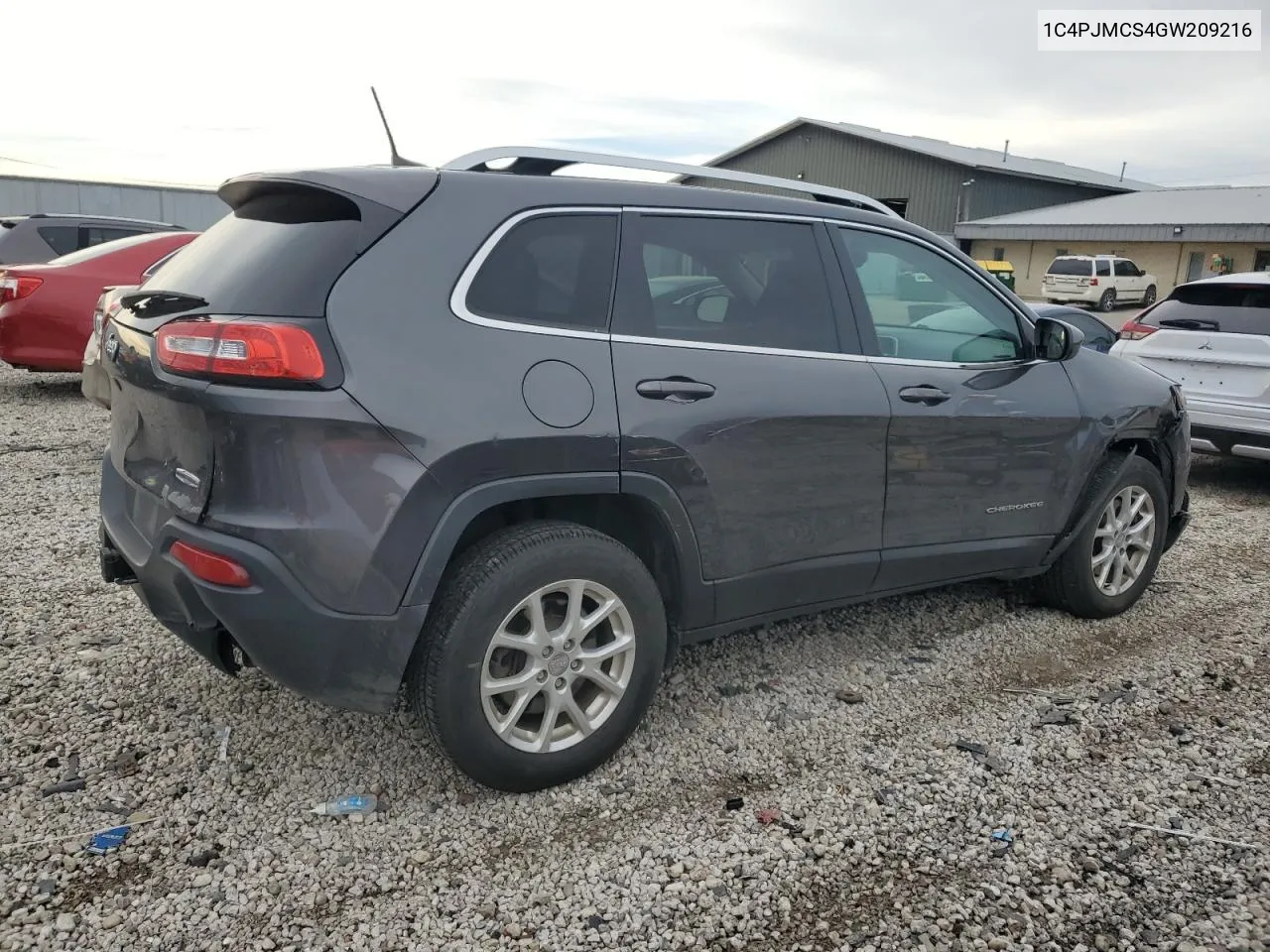 2016 Jeep Cherokee Latitude VIN: 1C4PJMCS4GW209216 Lot: 80753034