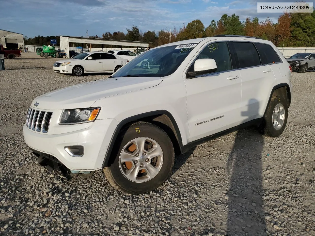 2016 Jeep Grand Cherokee Laredo VIN: 1C4RJFAG7GC444309 Lot: 80965534