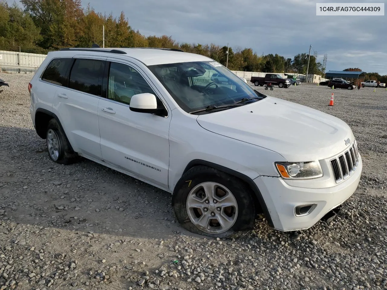 2016 Jeep Grand Cherokee Laredo VIN: 1C4RJFAG7GC444309 Lot: 80965534