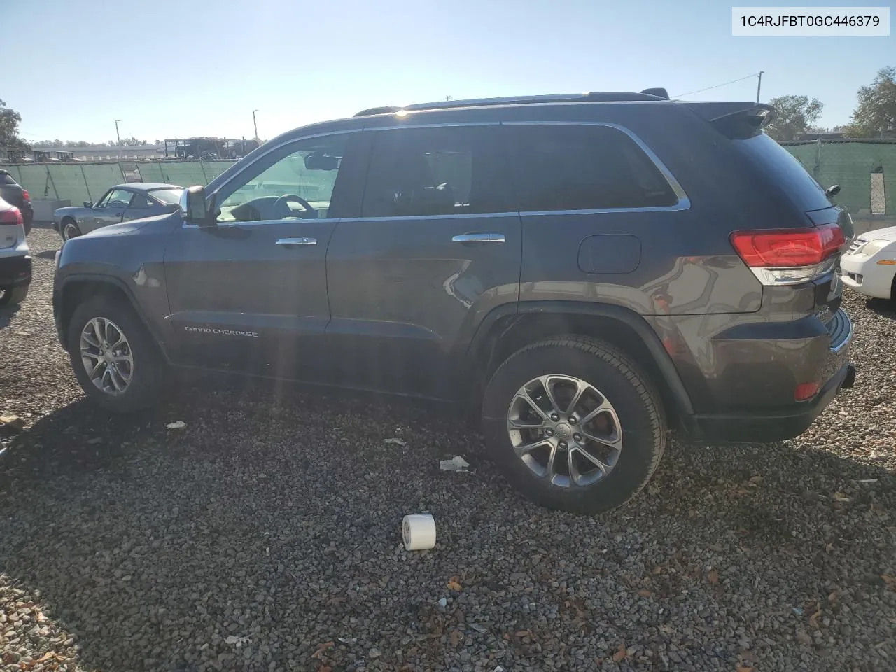 2016 Jeep Grand Cherokee Limited VIN: 1C4RJFBT0GC446379 Lot: 81059914