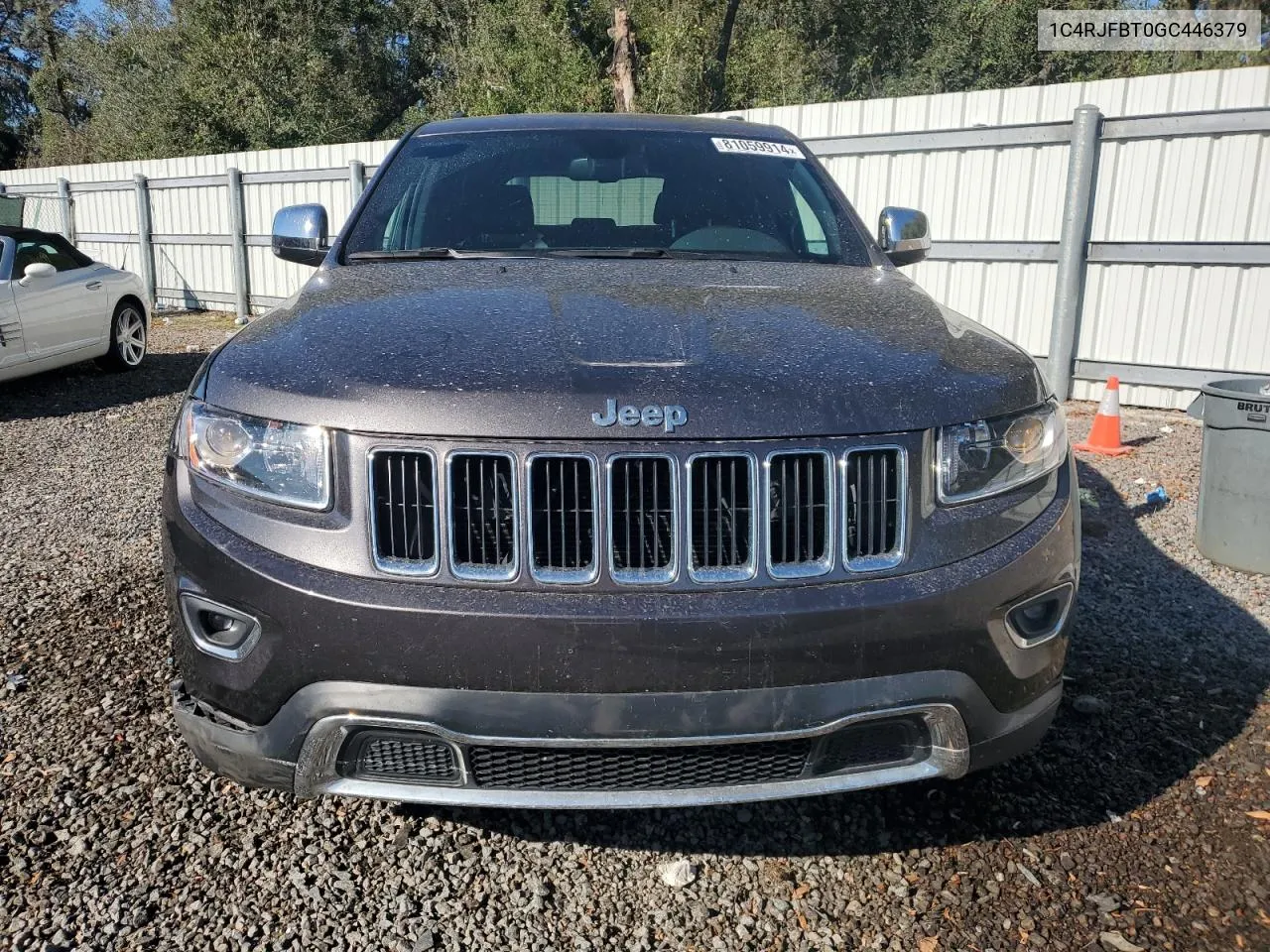 2016 Jeep Grand Cherokee Limited VIN: 1C4RJFBT0GC446379 Lot: 81059914