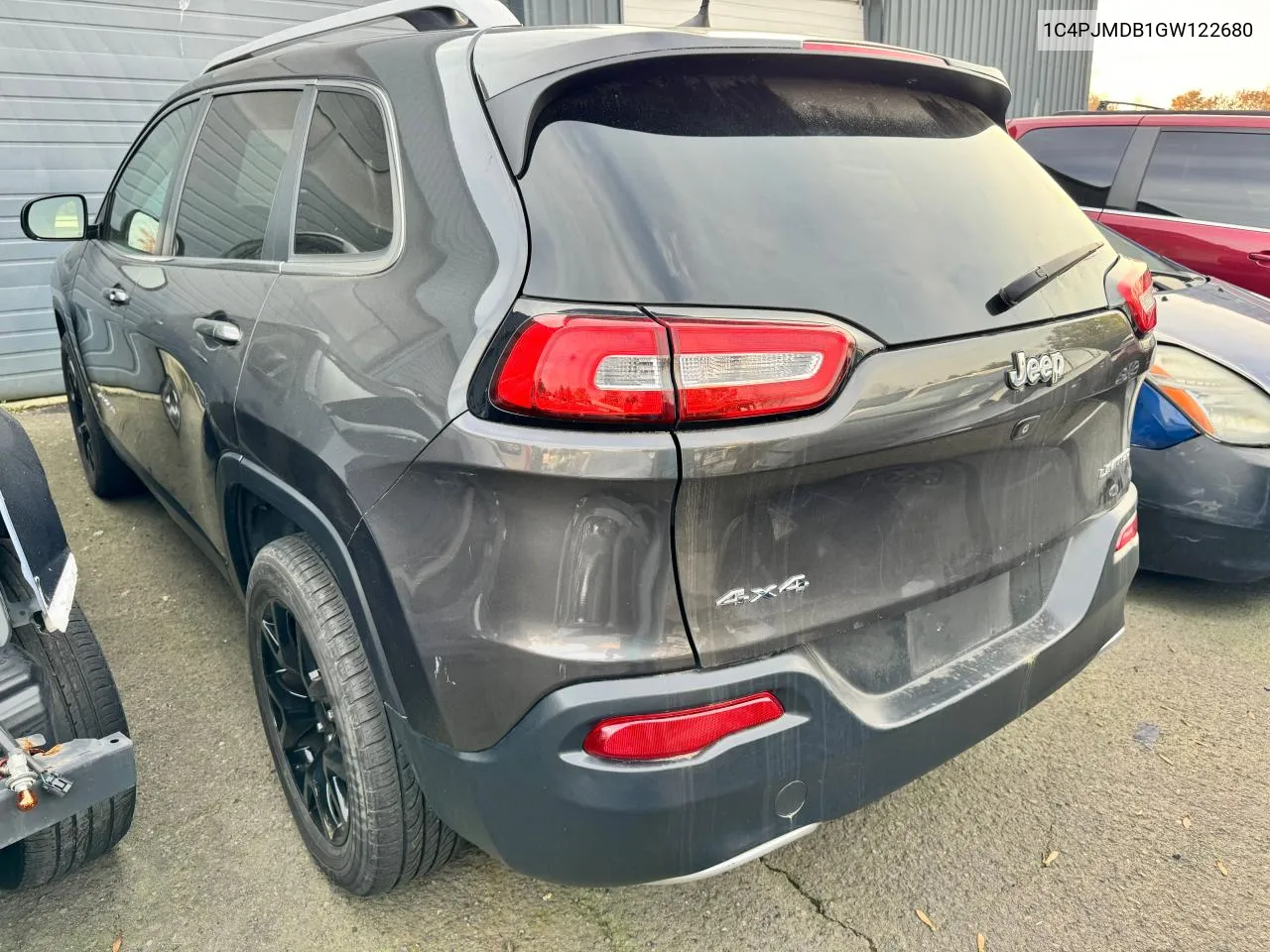 2016 Jeep Cherokee Limited VIN: 1C4PJMDB1GW122680 Lot: 81852134