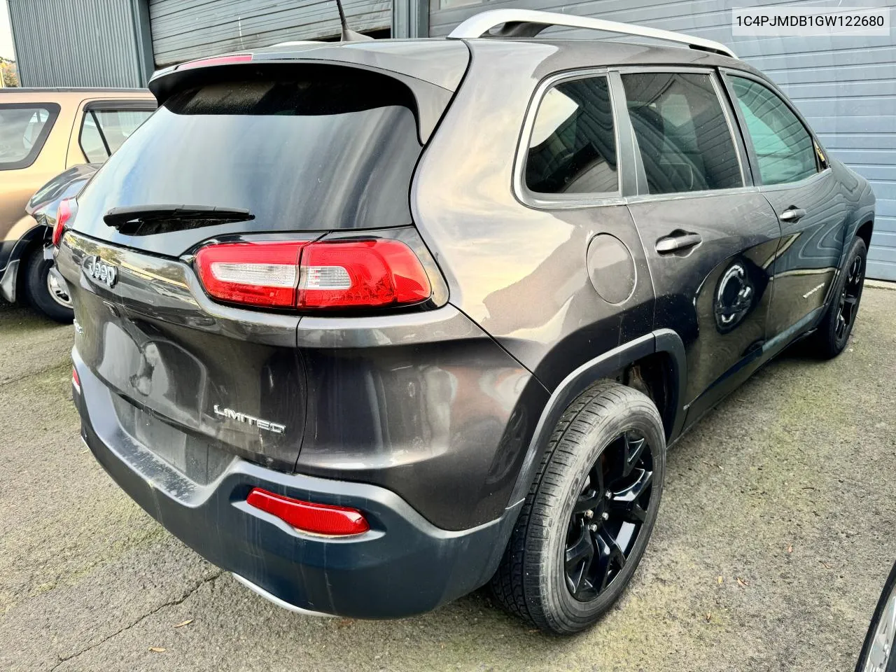 2016 Jeep Cherokee Limited VIN: 1C4PJMDB1GW122680 Lot: 81852134