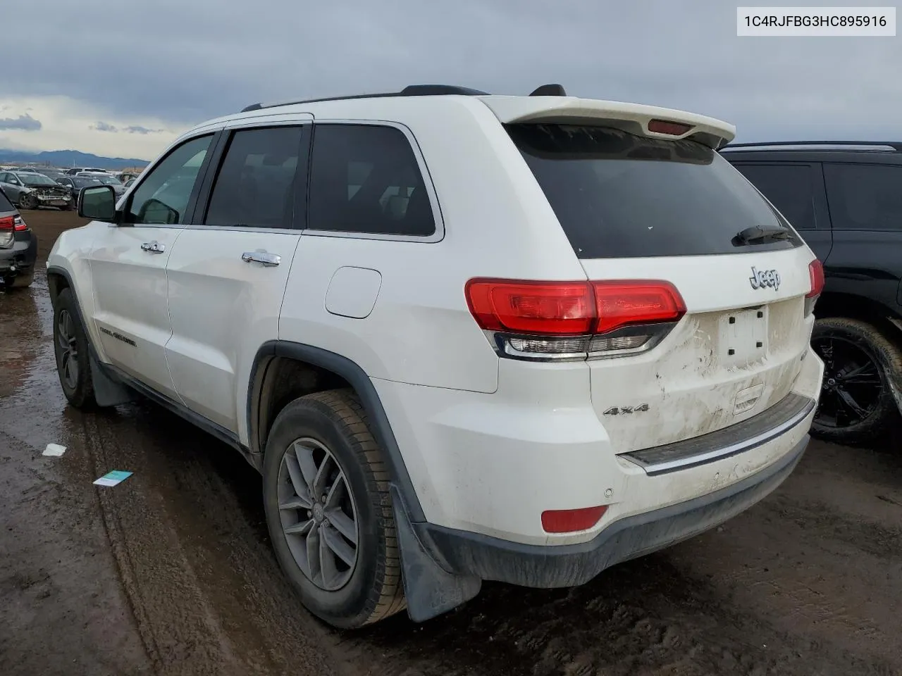 2017 Jeep Grand Cherokee Limited VIN: 1C4RJFBG3HC895916 Lot: 41785504