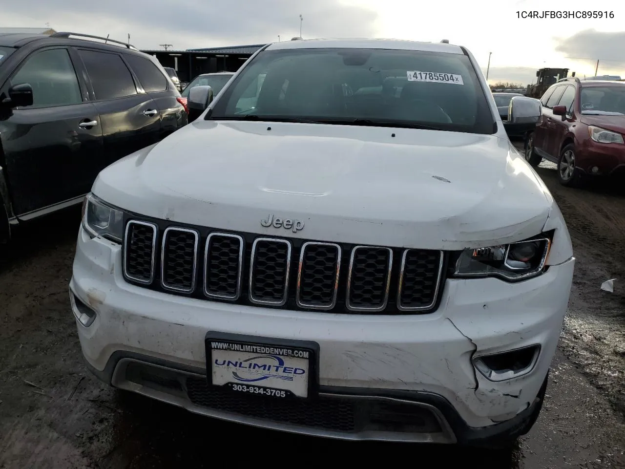 2017 Jeep Grand Cherokee Limited VIN: 1C4RJFBG3HC895916 Lot: 41785504