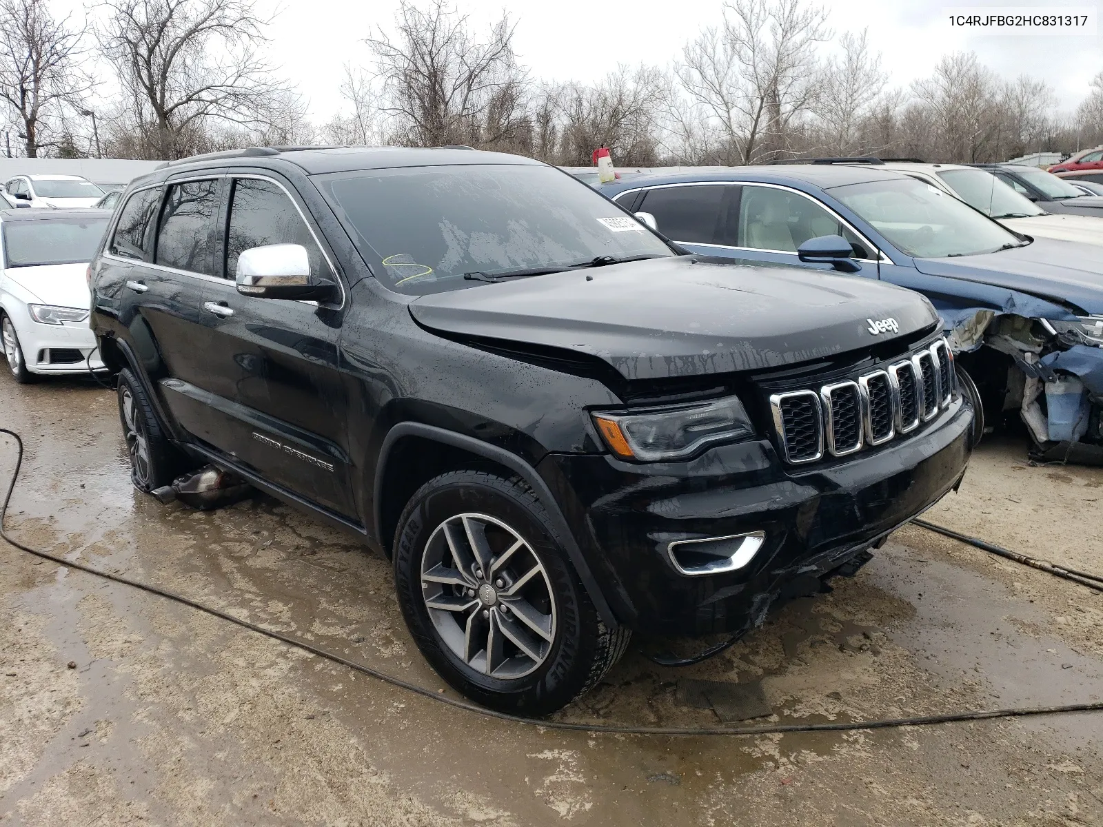 2017 Jeep Grand Cherokee Limited VIN: 1C4RJFBG2HC831317 Lot: 45925154