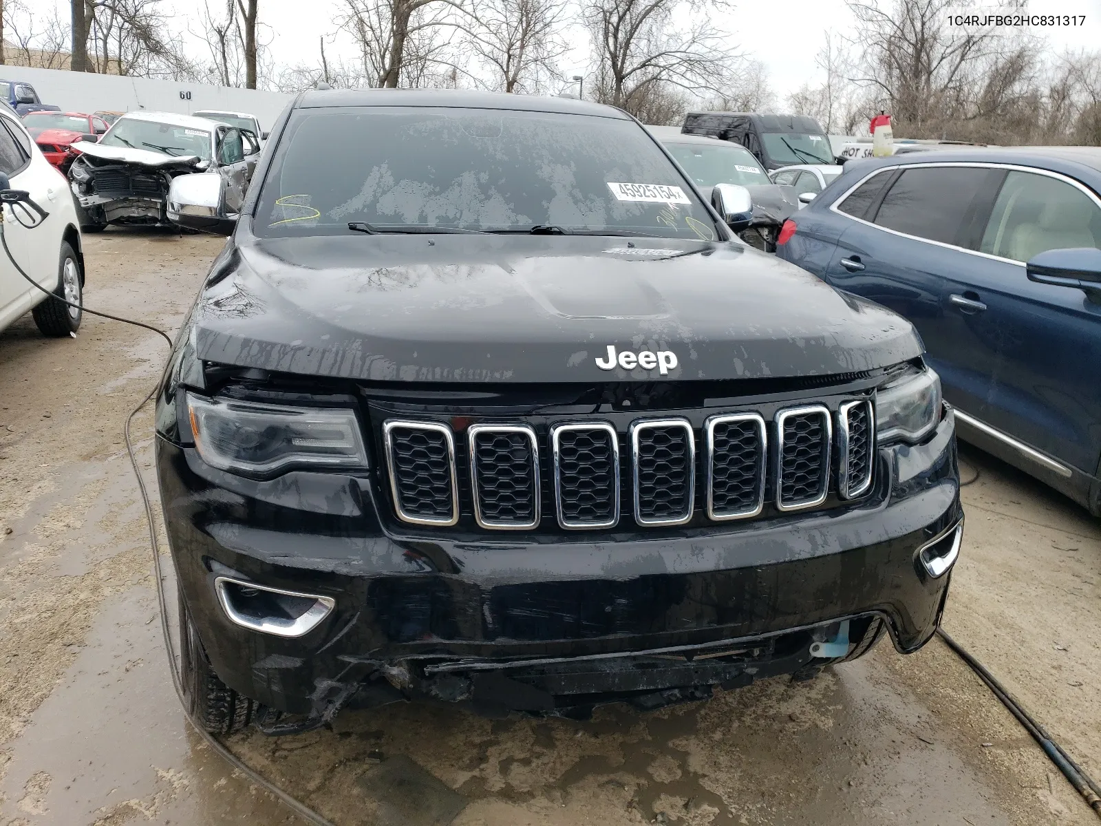 2017 Jeep Grand Cherokee Limited VIN: 1C4RJFBG2HC831317 Lot: 45925154