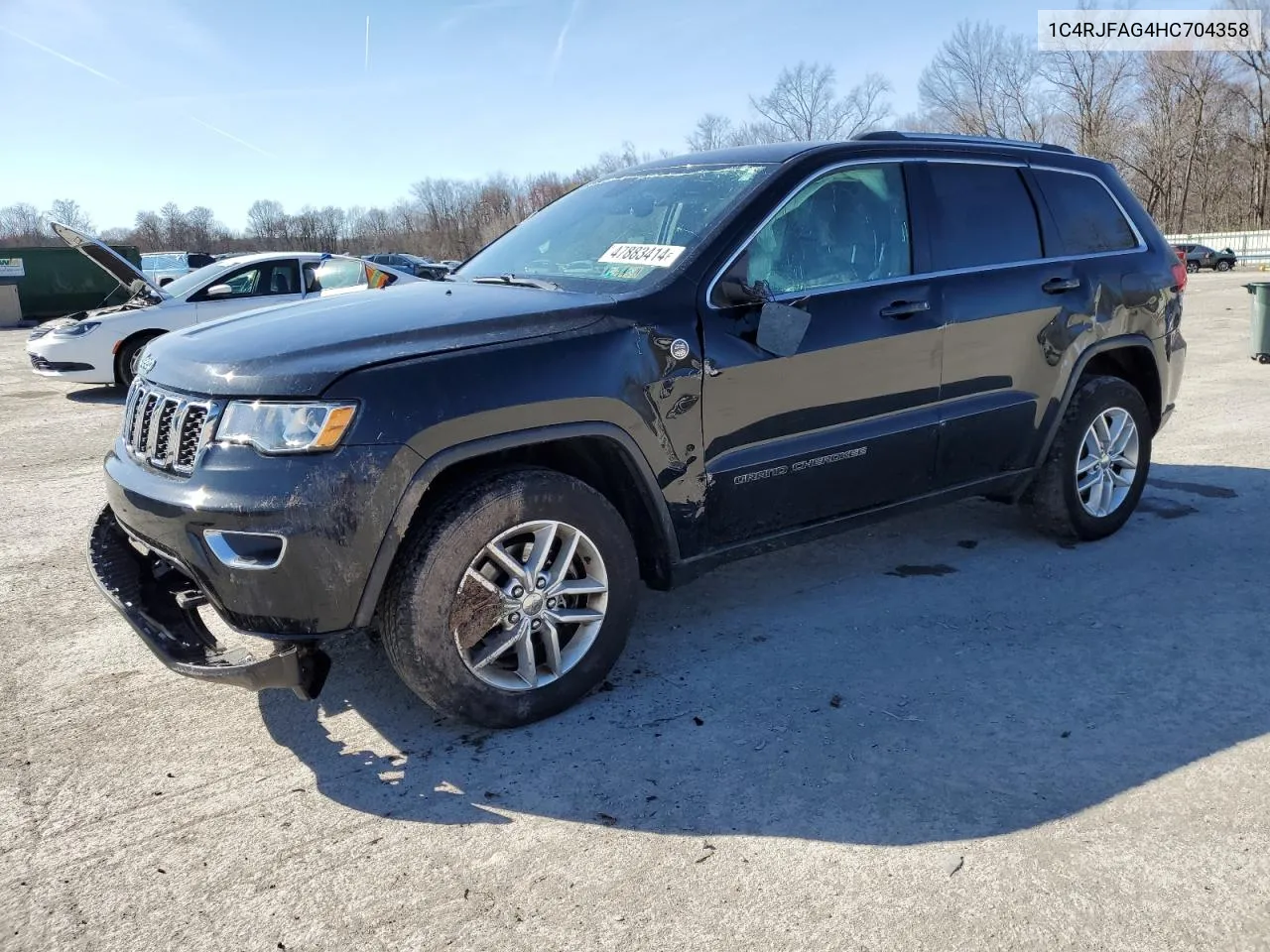 2017 Jeep Grand Cherokee Laredo VIN: 1C4RJFAG4HC704358 Lot: 47883414