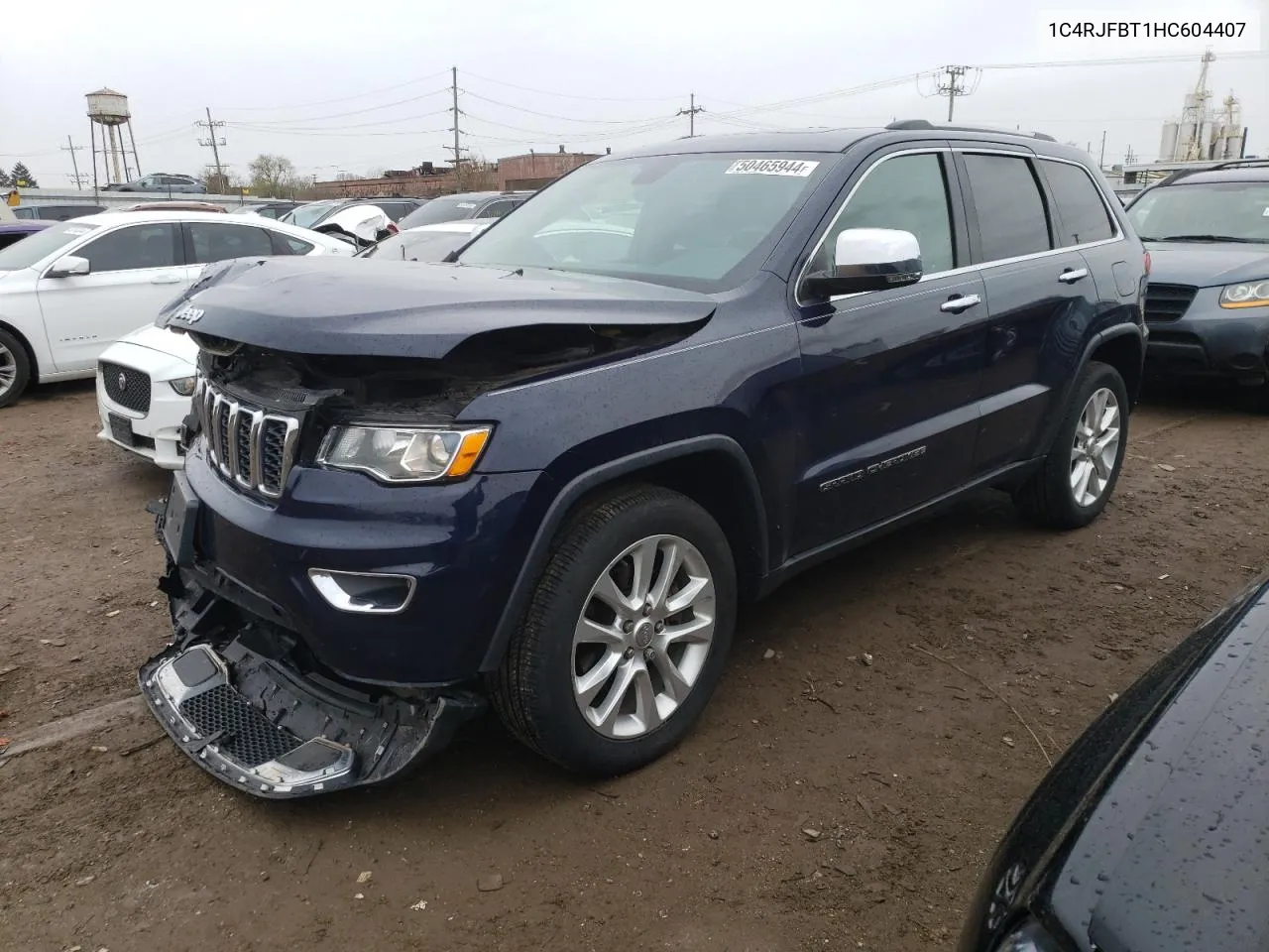 2017 Jeep Grand Cherokee Limited VIN: 1C4RJFBT1HC604407 Lot: 50465944