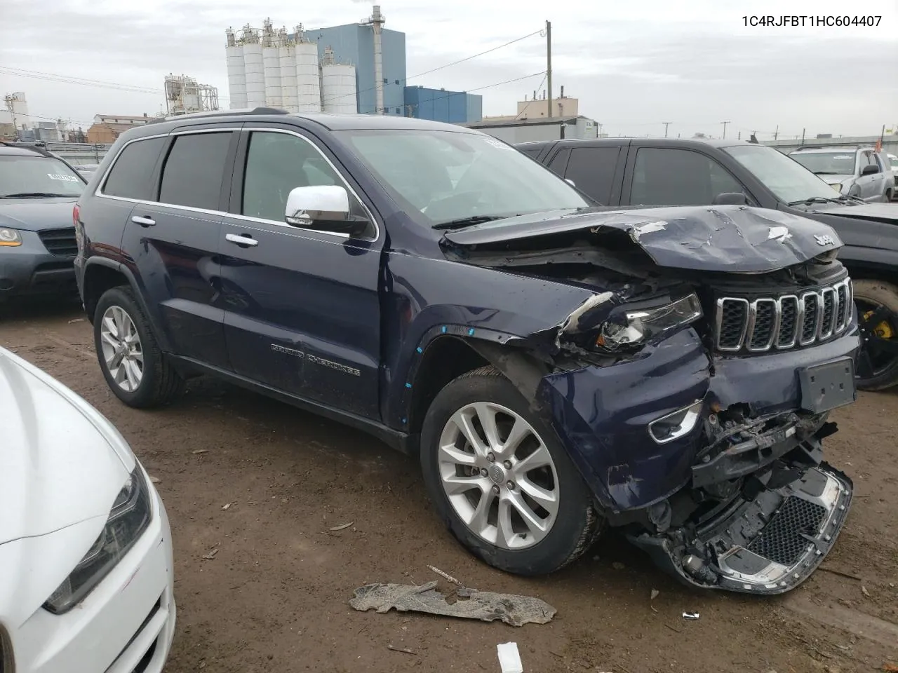 2017 Jeep Grand Cherokee Limited VIN: 1C4RJFBT1HC604407 Lot: 50465944