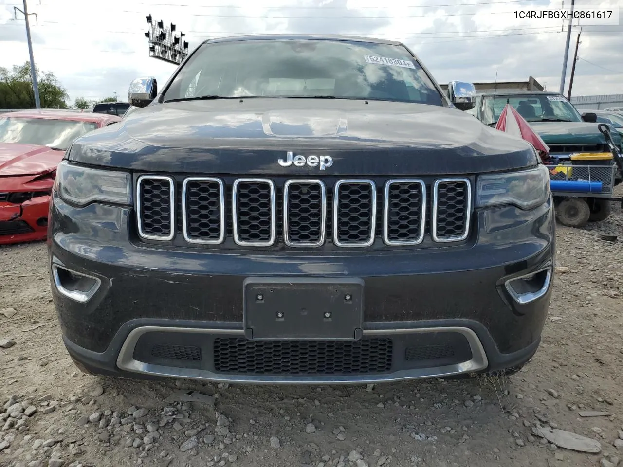 2017 Jeep Grand Cherokee Limited VIN: 1C4RJFBGXHC861617 Lot: 52418304