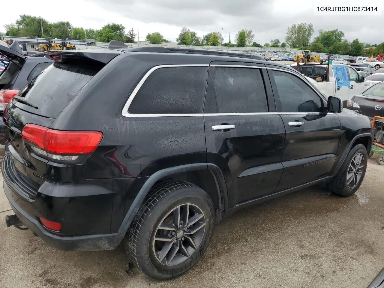 2017 Jeep Grand Cherokee Limited VIN: 1C4RJFBG1HC873414 Lot: 52858514