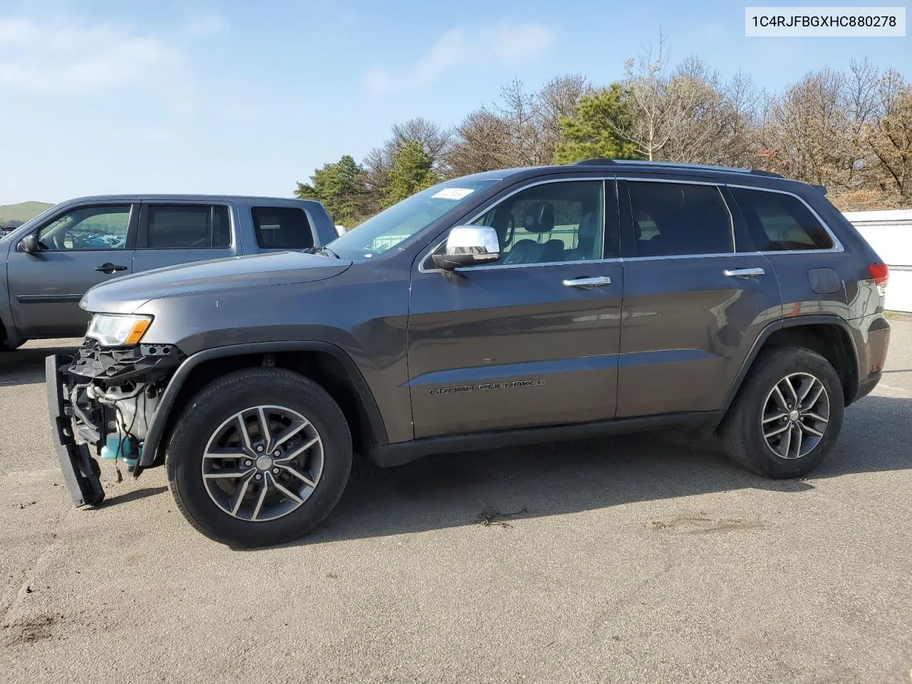 2017 Jeep Grand Cherokee Limited VIN: 1C4RJFBGXHC880278 Lot: 53529324