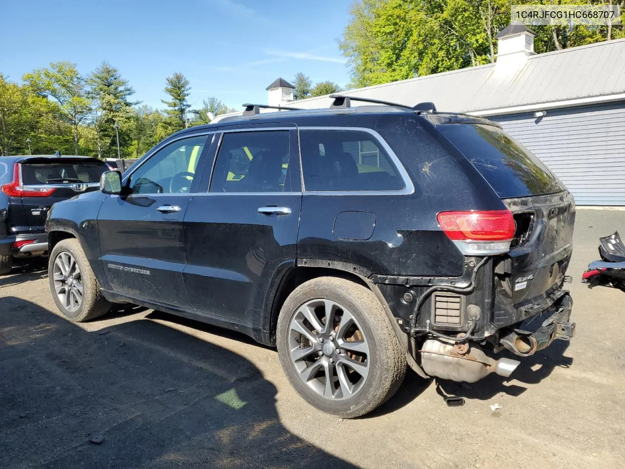 2017 Jeep Grand Cherokee Overland VIN: 1C4RJFCG1HC668707 Lot: 54145974