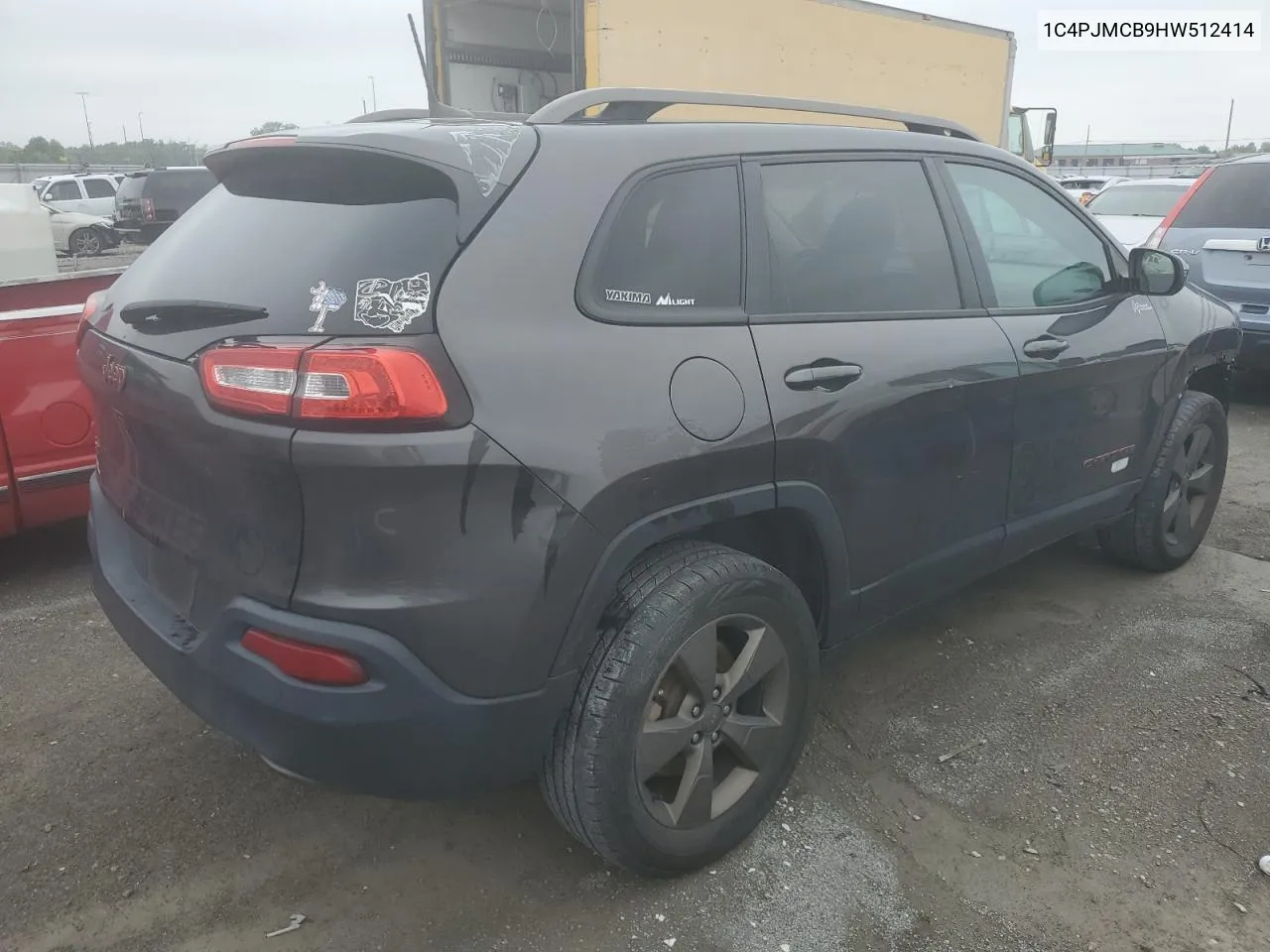 1C4PJMCB9HW512414 2017 Jeep Cherokee Latitude