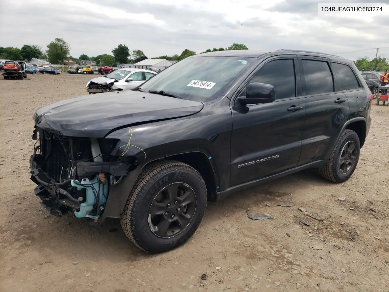 2017 Jeep Grand Cherokee Laredo VIN: 1C4RJFAG1HC683274 Lot: 54675414