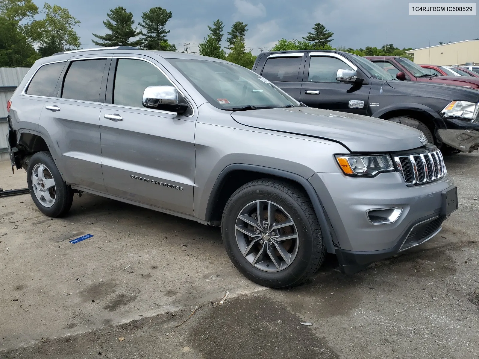 2017 Jeep Grand Cherokee Limited VIN: 1C4RJFBG9HC608529 Lot: 55081314