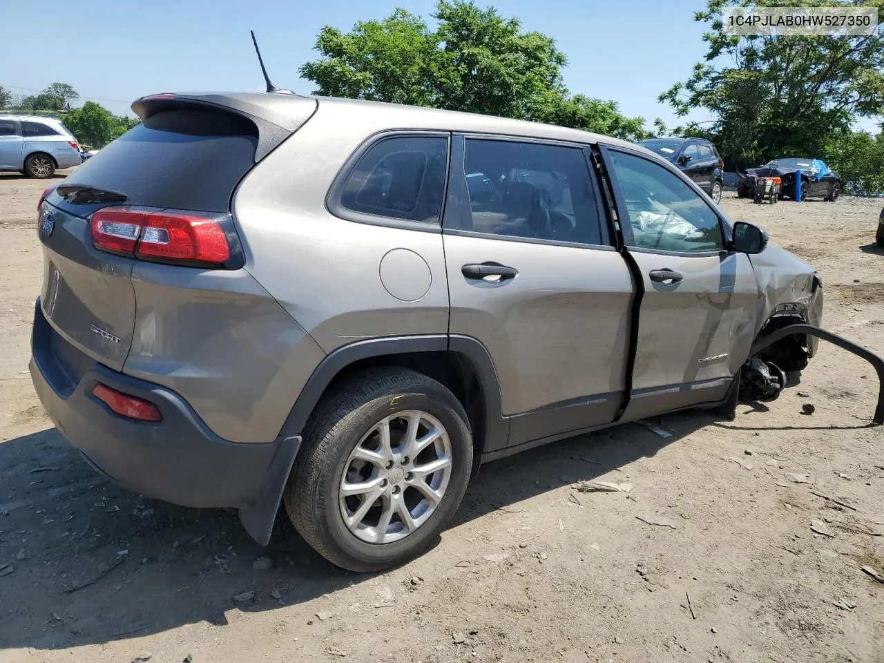 2017 Jeep Cherokee Sport VIN: 1C4PJLAB0HW527350 Lot: 55634304