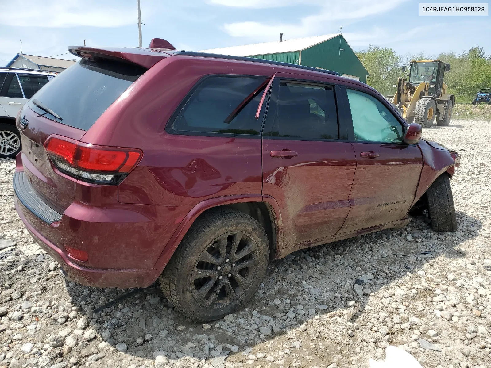 2017 Jeep Grand Cherokee Laredo VIN: 1C4RJFAG1HC958528 Lot: 55821364