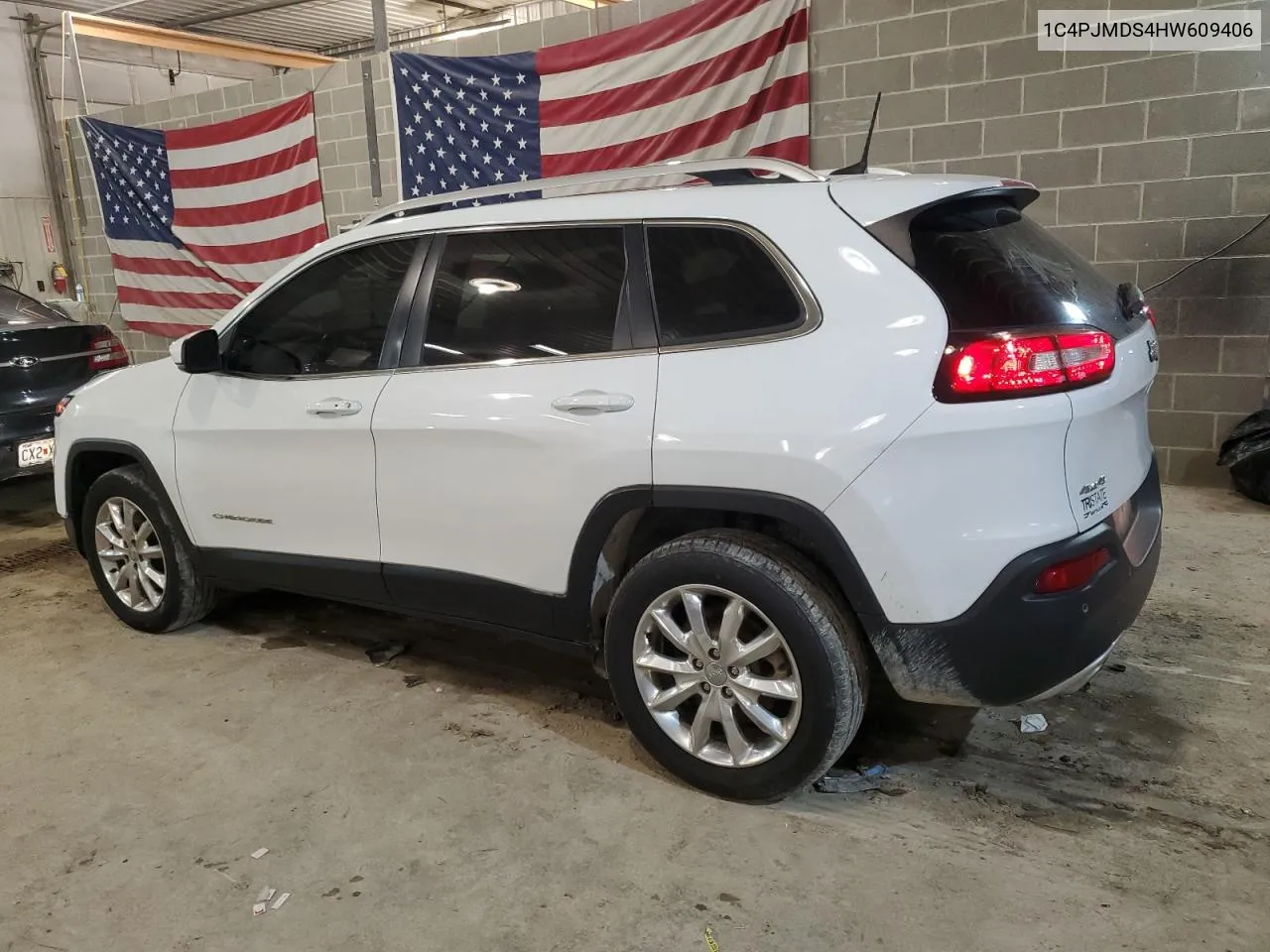 1C4PJMDS4HW609406 2017 Jeep Cherokee Limited