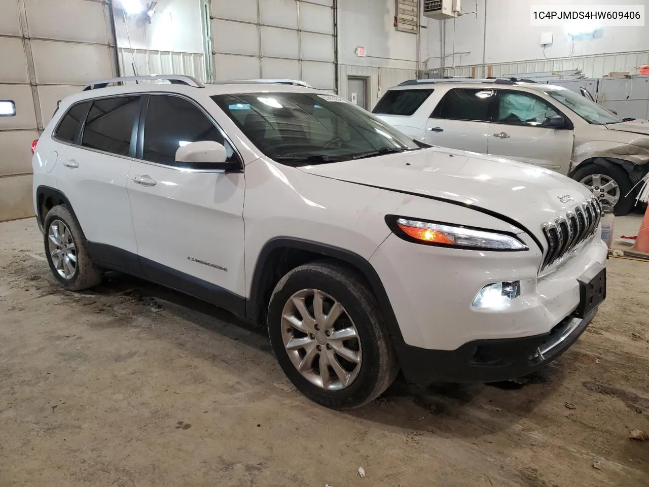 2017 Jeep Cherokee Limited VIN: 1C4PJMDS4HW609406 Lot: 57415254