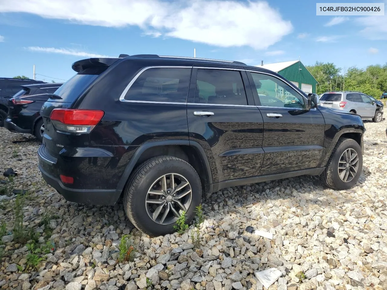 2017 Jeep Grand Cherokee Limited VIN: 1C4RJFBG2HC900426 Lot: 57830394