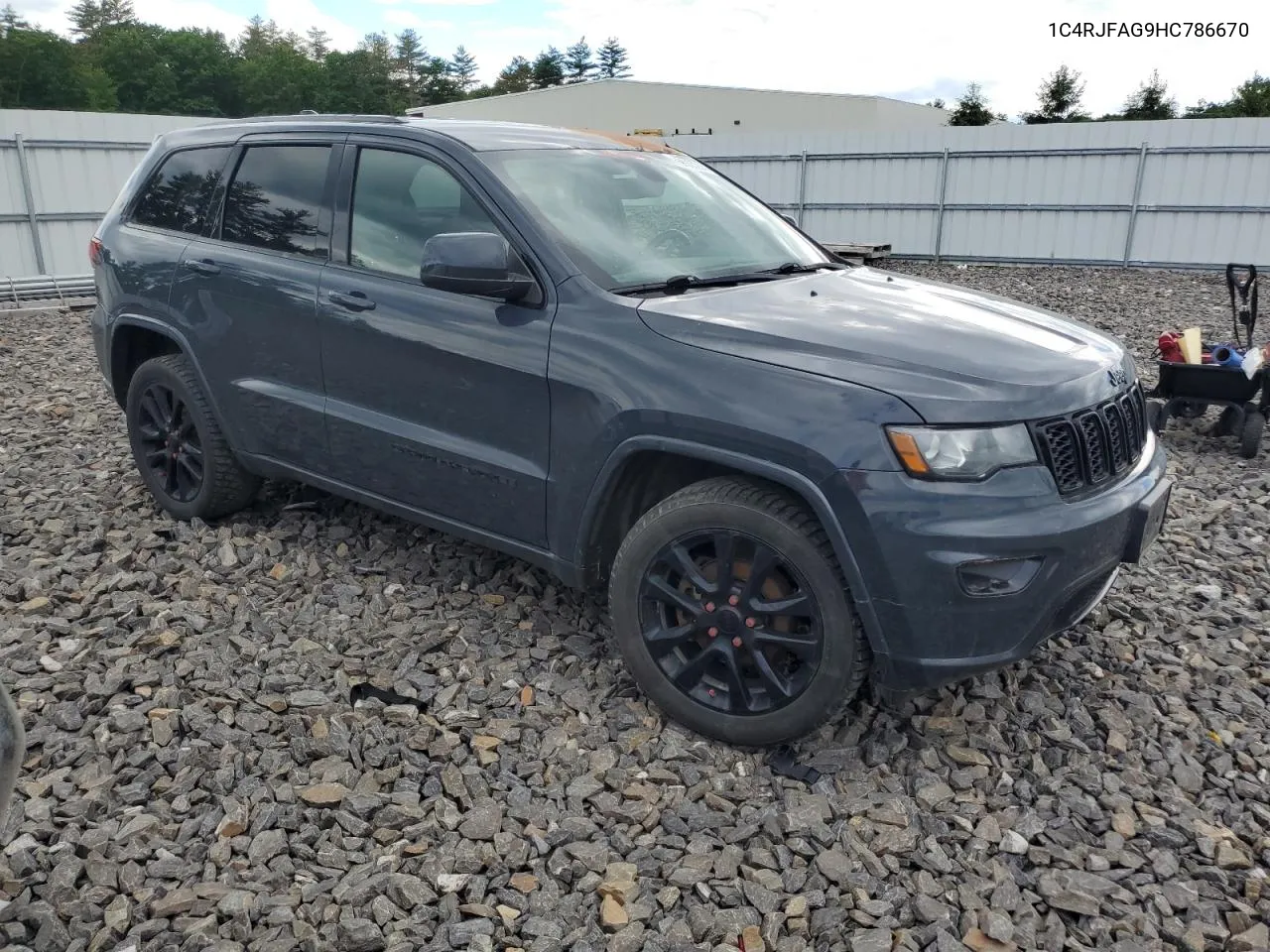 2017 Jeep Grand Cherokee Laredo VIN: 1C4RJFAG9HC786670 Lot: 58007254