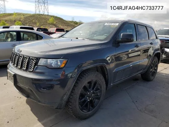 1C4RJFAG4HC733777 2017 Jeep Grand Cherokee Laredo