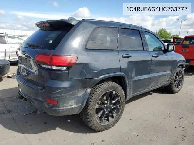 1C4RJFAG4HC733777 2017 Jeep Grand Cherokee Laredo