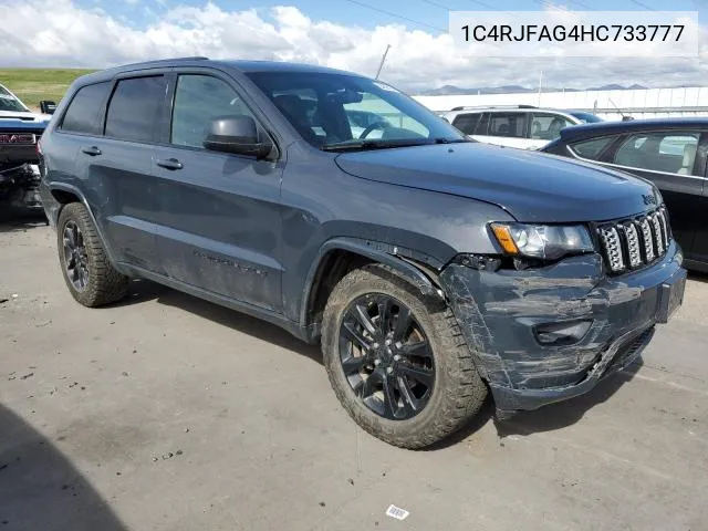 1C4RJFAG4HC733777 2017 Jeep Grand Cherokee Laredo