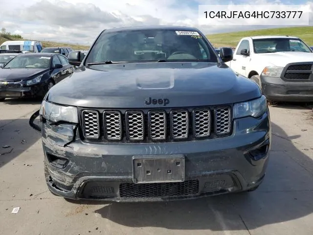 1C4RJFAG4HC733777 2017 Jeep Grand Cherokee Laredo