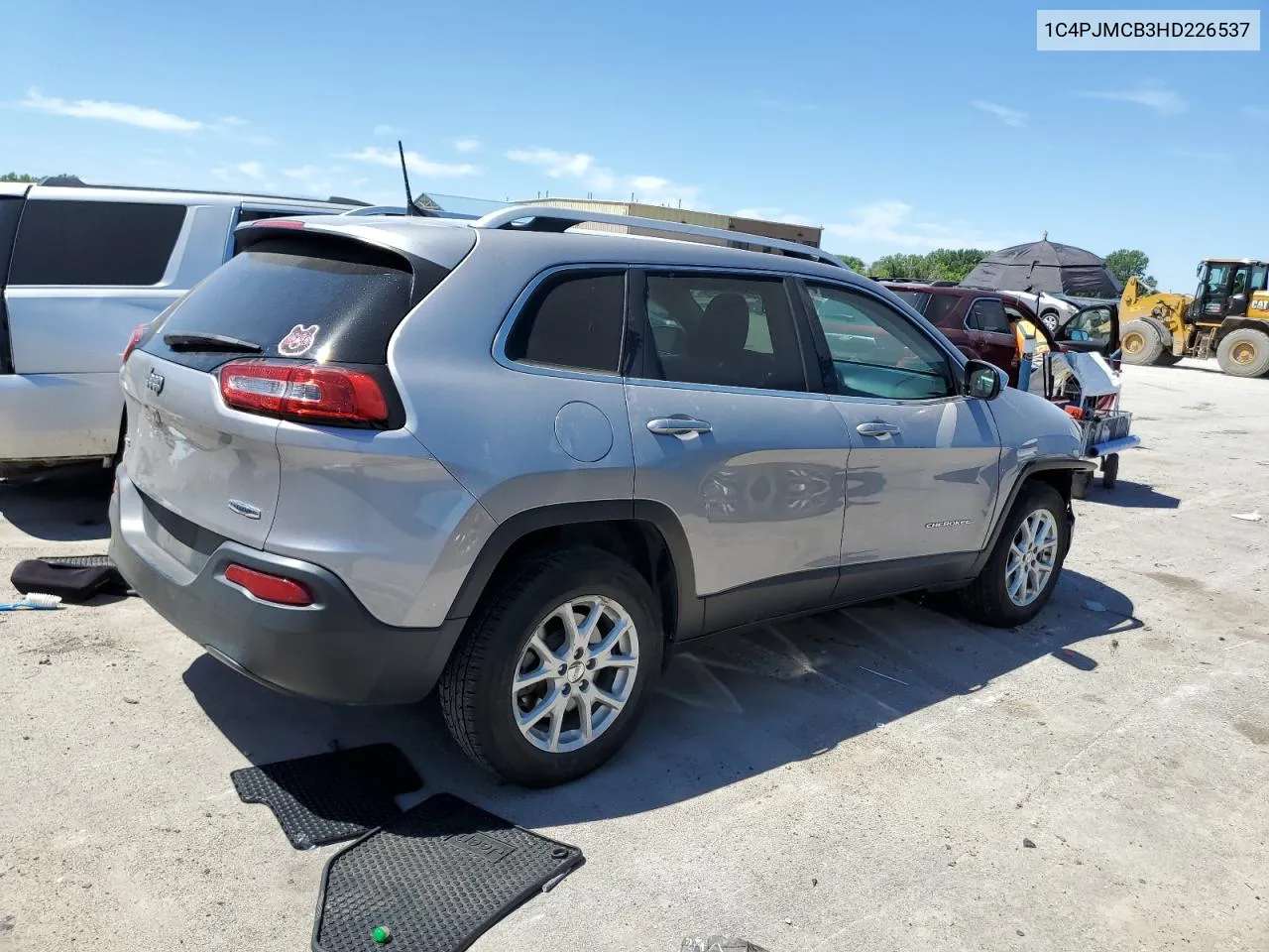 1C4PJMCB3HD226537 2017 Jeep Cherokee Latitude