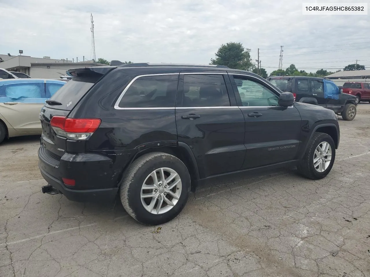 2017 Jeep Grand Cherokee Laredo VIN: 1C4RJFAG5HC865382 Lot: 58292234