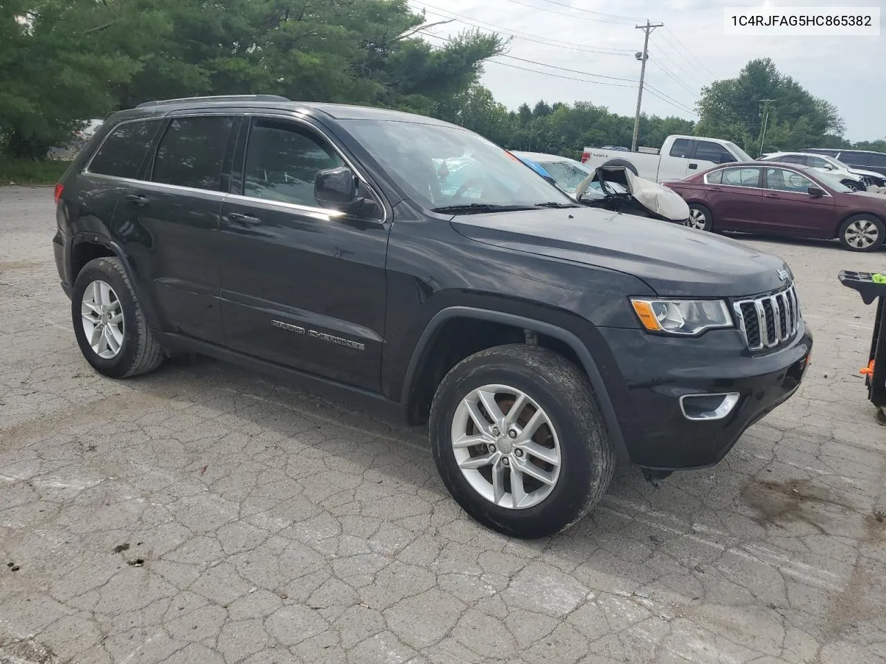 2017 Jeep Grand Cherokee Laredo VIN: 1C4RJFAG5HC865382 Lot: 58292234