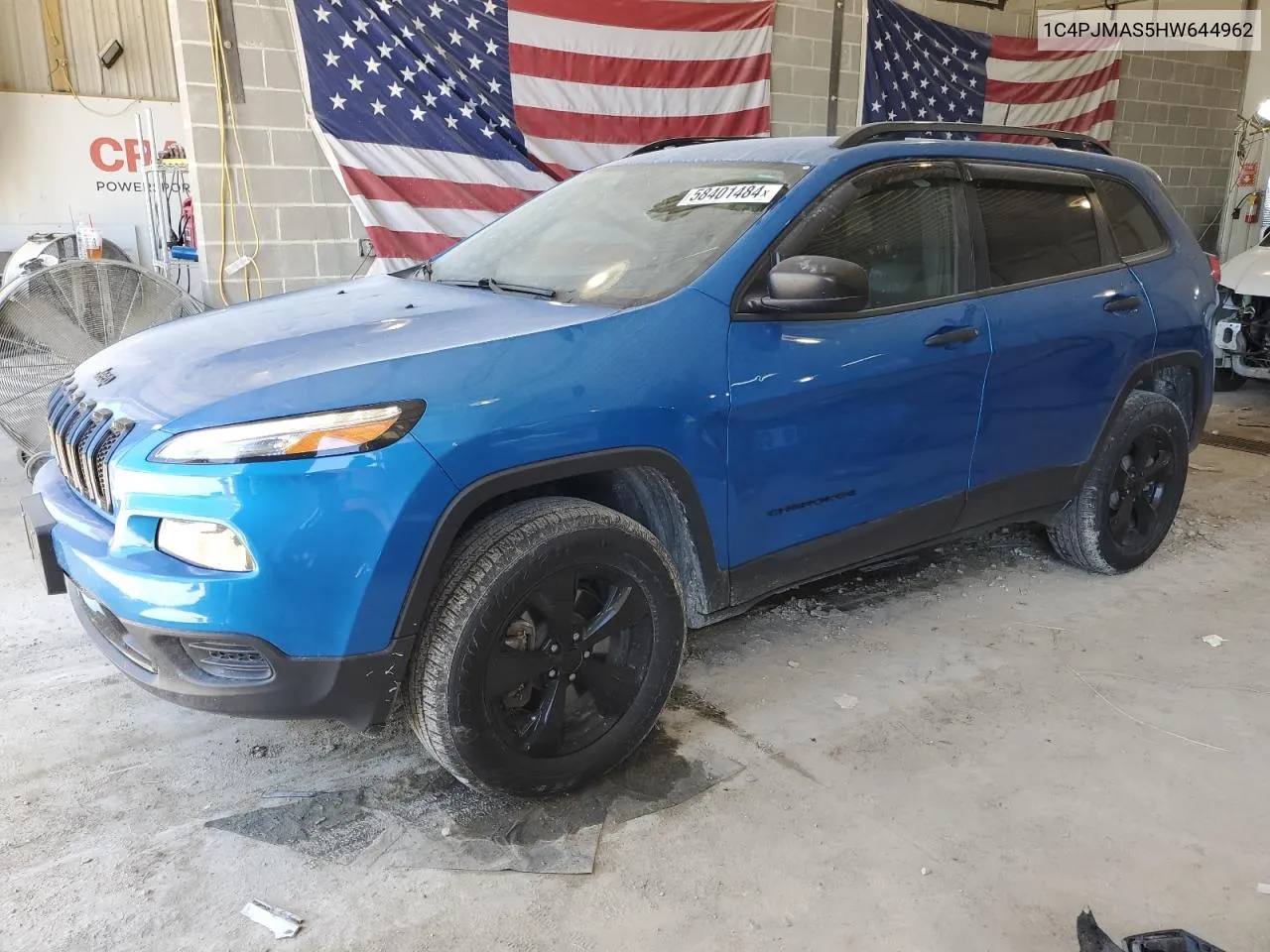 1C4PJMAS5HW644962 2017 Jeep Cherokee Sport