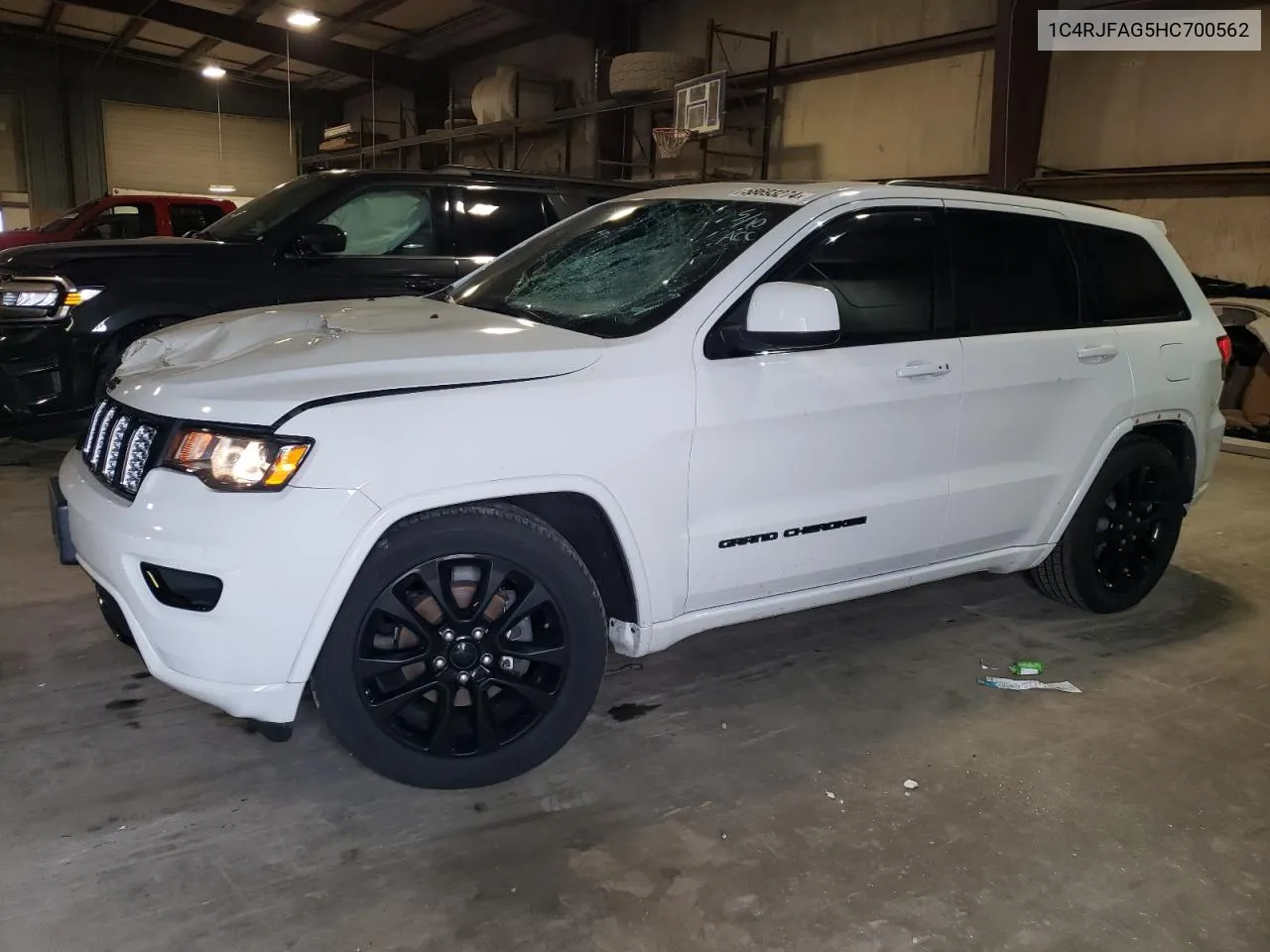 2017 Jeep Grand Cherokee Laredo VIN: 1C4RJFAG5HC700562 Lot: 58693274