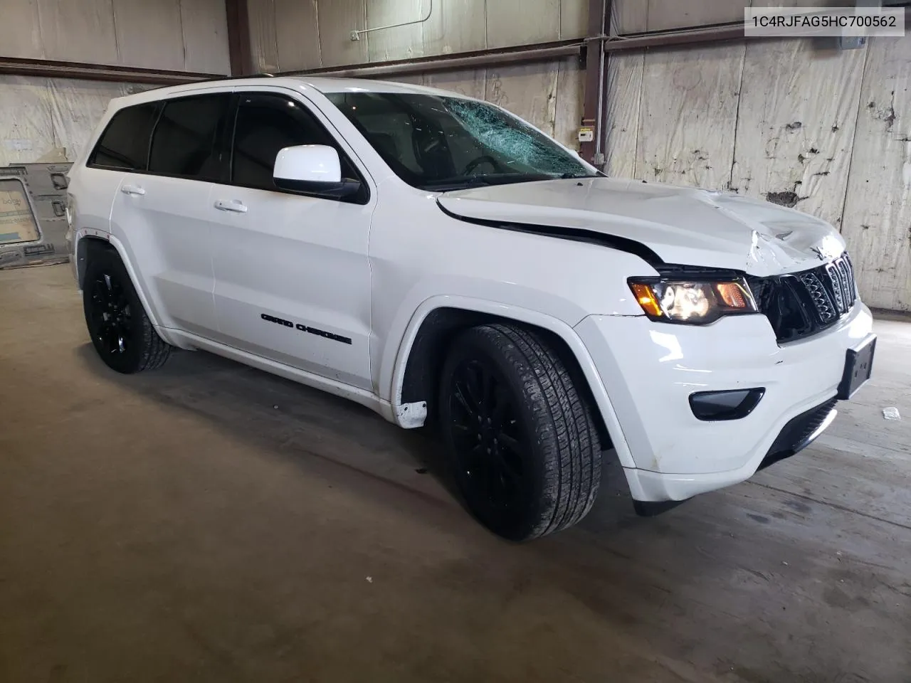 2017 Jeep Grand Cherokee Laredo VIN: 1C4RJFAG5HC700562 Lot: 58693274