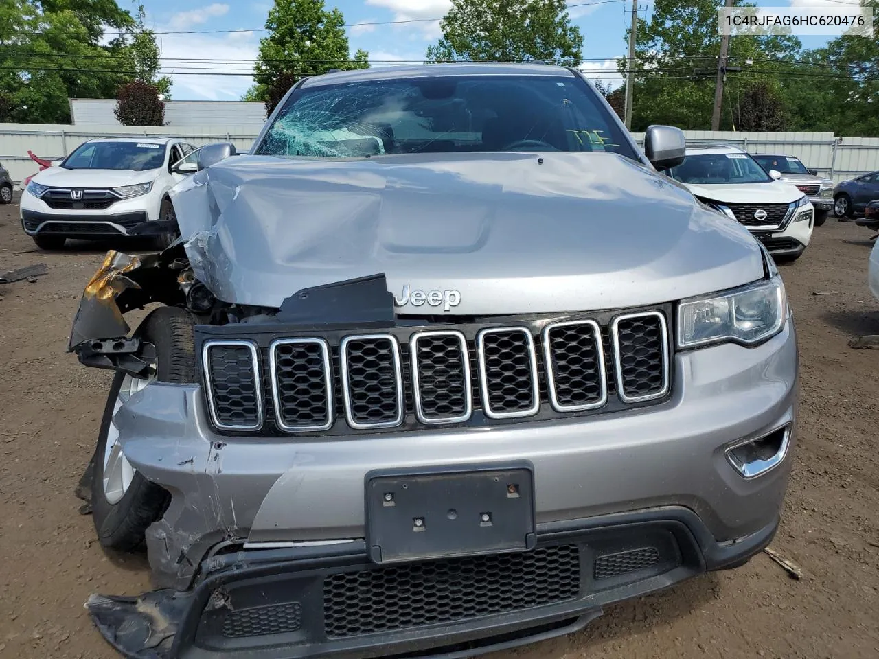 2017 Jeep Grand Cherokee Laredo VIN: 1C4RJFAG6HC620476 Lot: 58789094