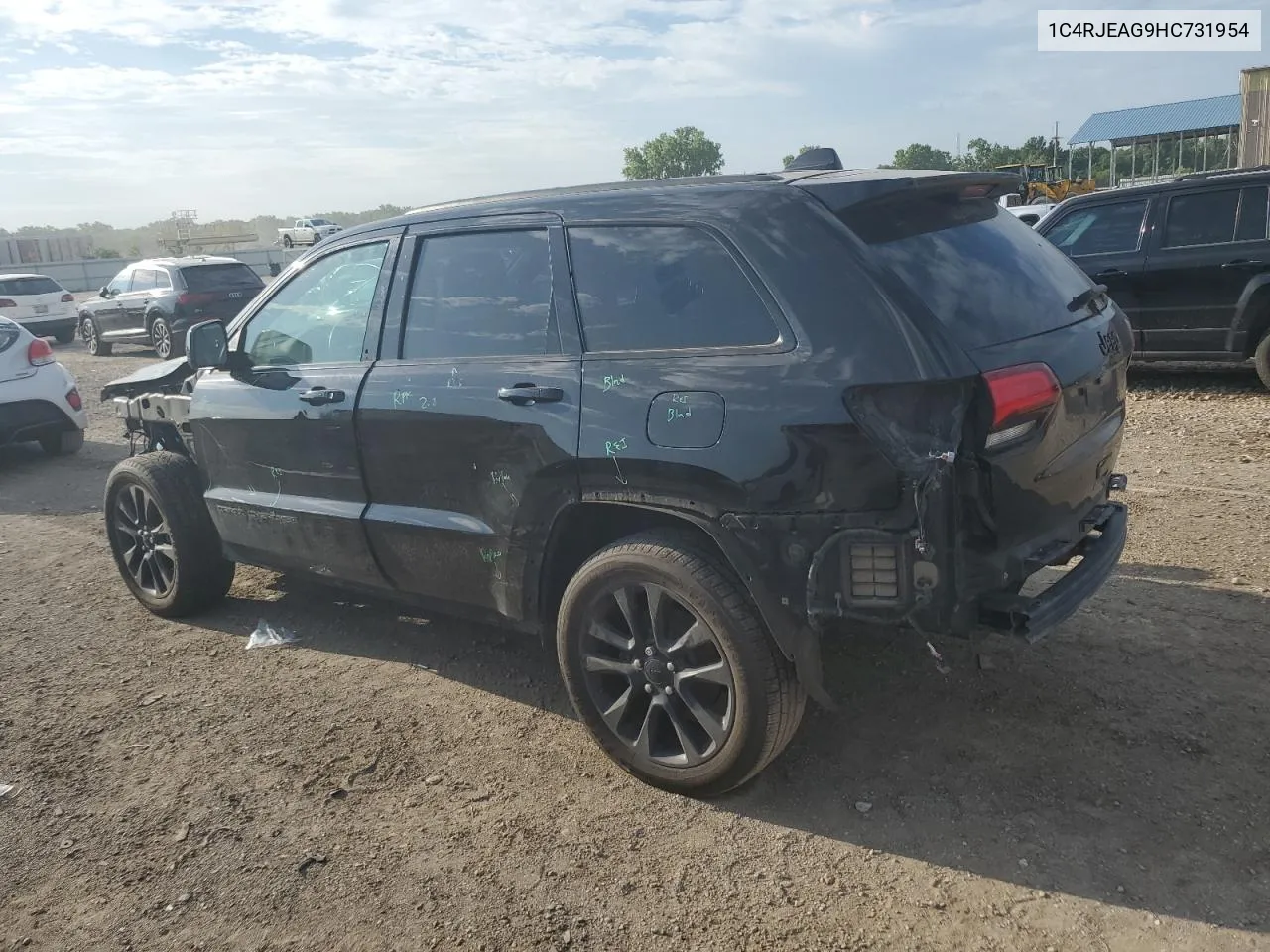 2017 Jeep Grand Cherokee Laredo VIN: 1C4RJEAG9HC731954 Lot: 59260524