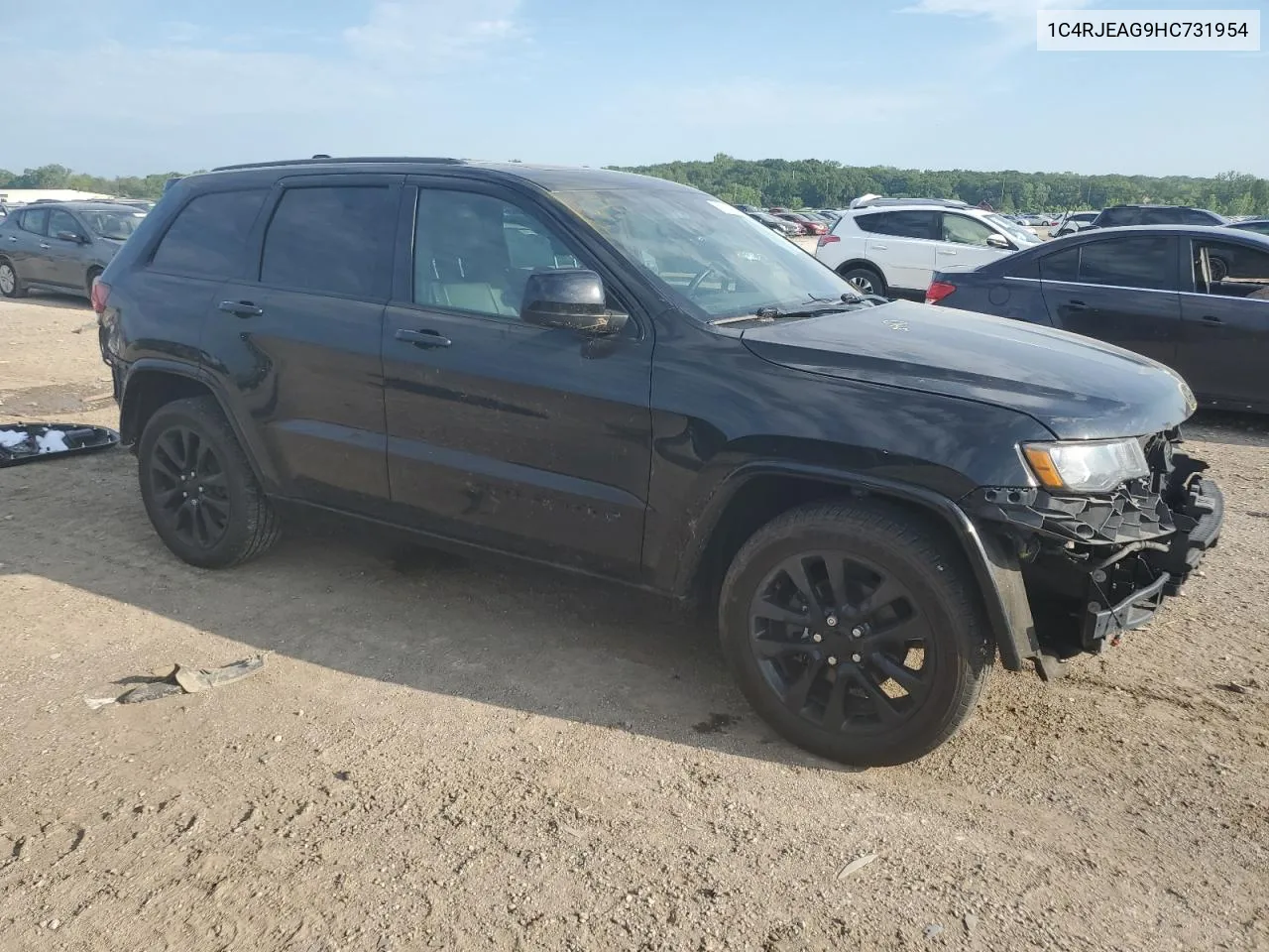 2017 Jeep Grand Cherokee Laredo VIN: 1C4RJEAG9HC731954 Lot: 59260524