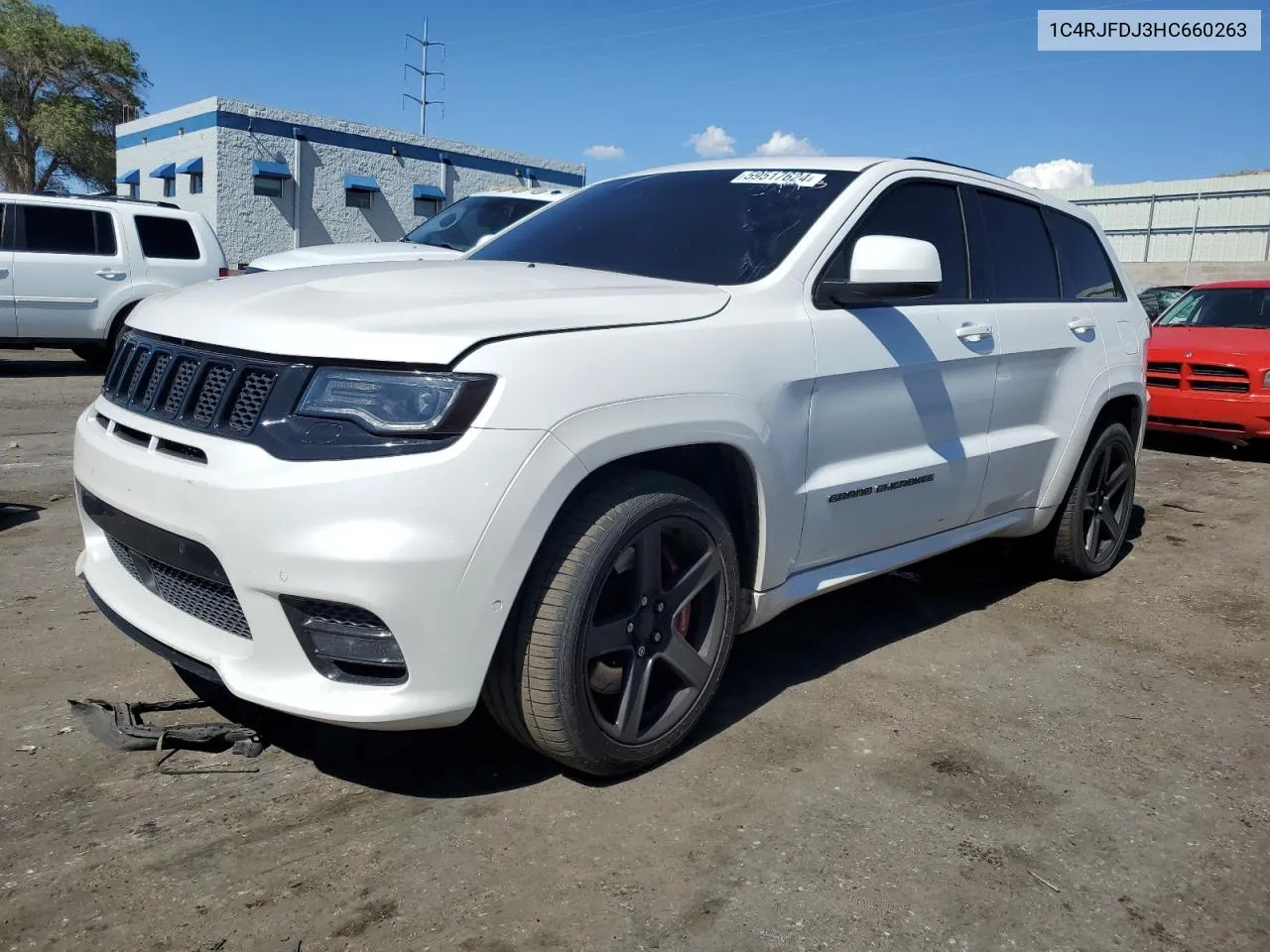 1C4RJFDJ3HC660263 2017 Jeep Grand Cherokee Srt-8