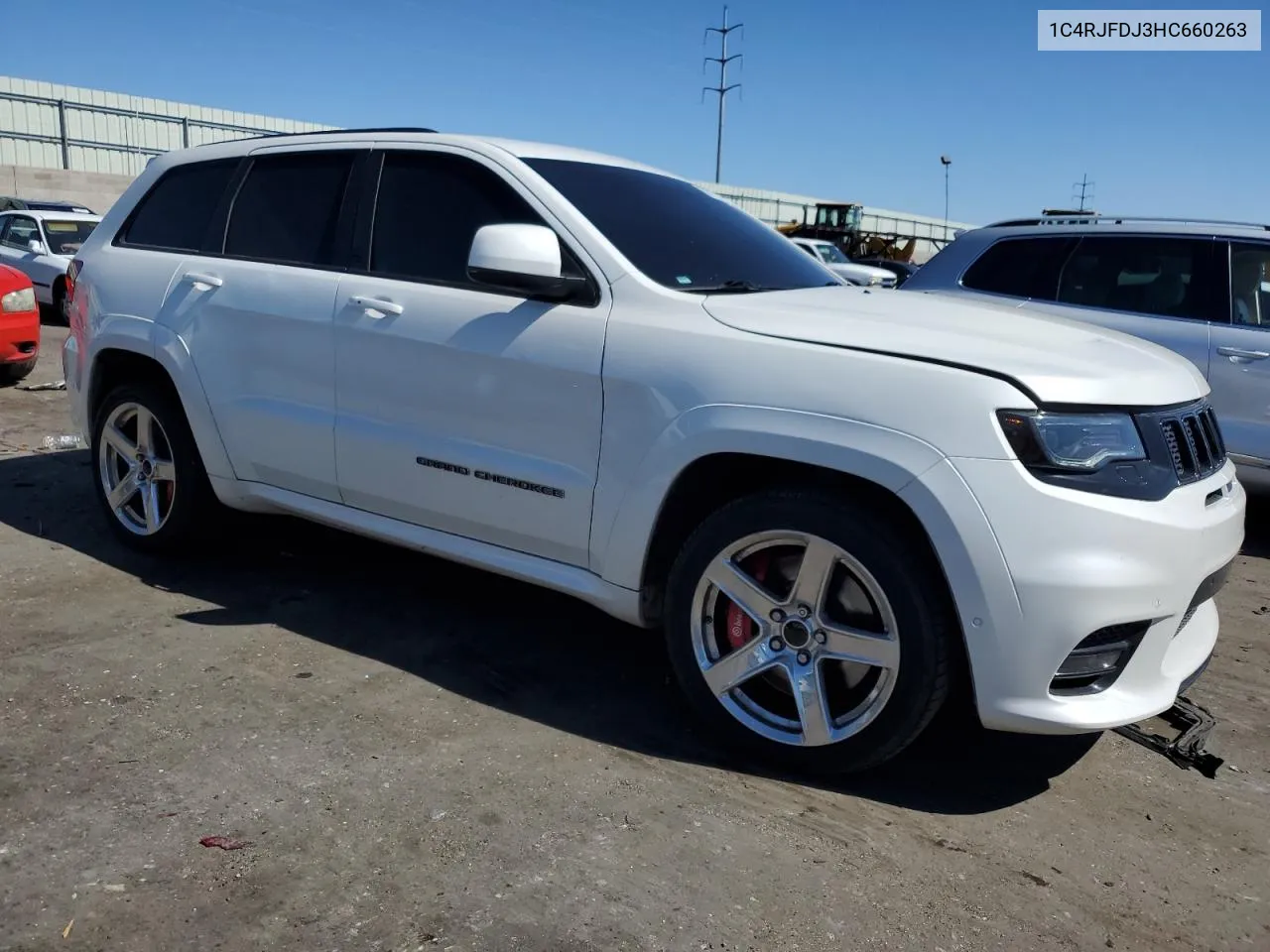 2017 Jeep Grand Cherokee Srt-8 VIN: 1C4RJFDJ3HC660263 Lot: 59517624