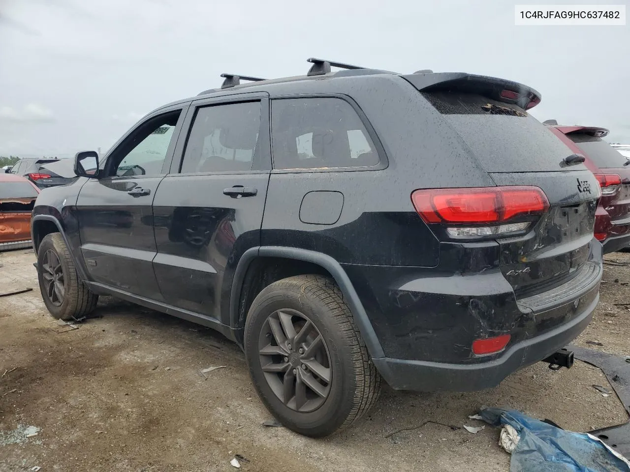 2017 Jeep Grand Cherokee Laredo VIN: 1C4RJFAG9HC637482 Lot: 59961684