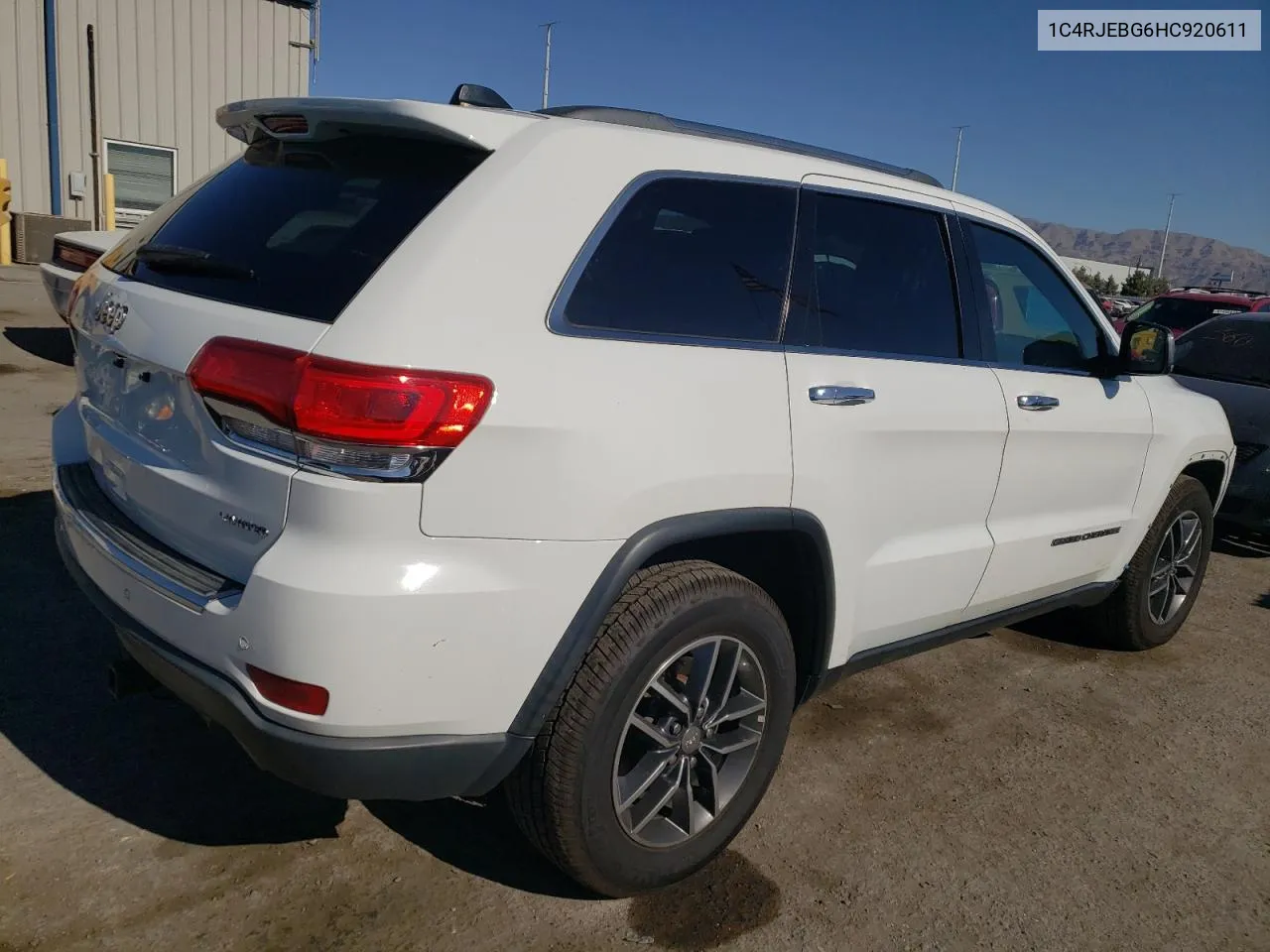 2017 Jeep Grand Cherokee Limited VIN: 1C4RJEBG6HC920611 Lot: 60340154