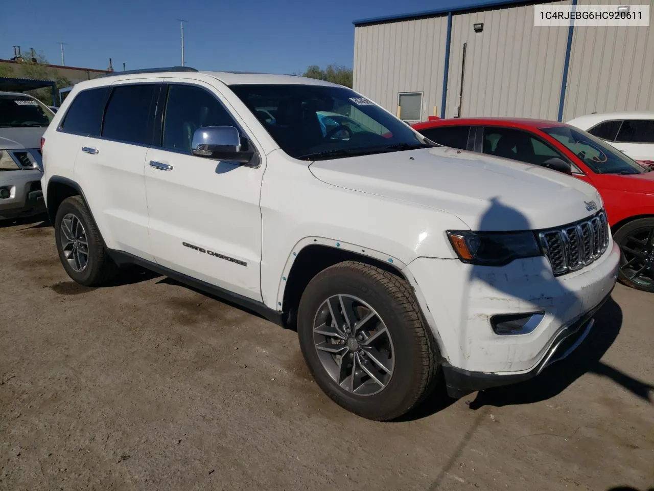 2017 Jeep Grand Cherokee Limited VIN: 1C4RJEBG6HC920611 Lot: 60340154