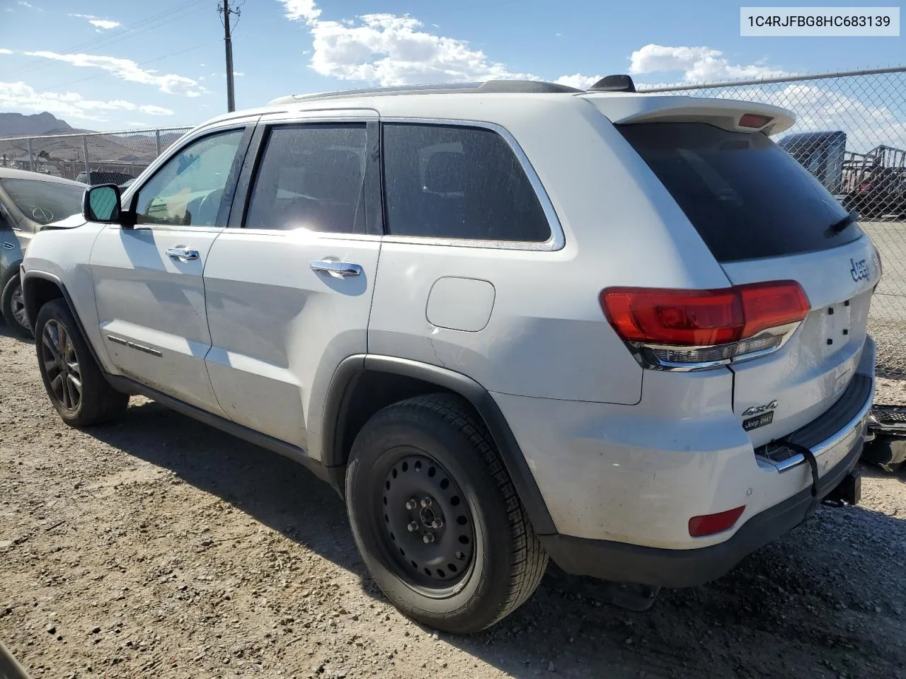 2017 Jeep Grand Cherokee Limited VIN: 1C4RJFBG8HC683139 Lot: 60421354