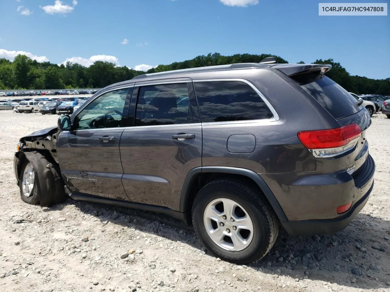 2017 Jeep Grand Cherokee Laredo VIN: 1C4RJFAG7HC947808 Lot: 61078624