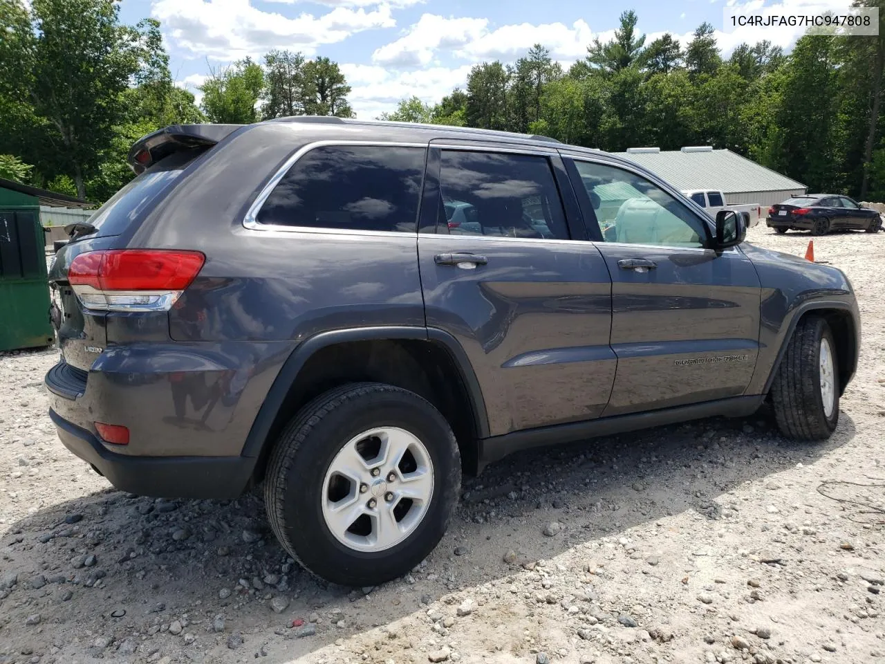 2017 Jeep Grand Cherokee Laredo VIN: 1C4RJFAG7HC947808 Lot: 61078624