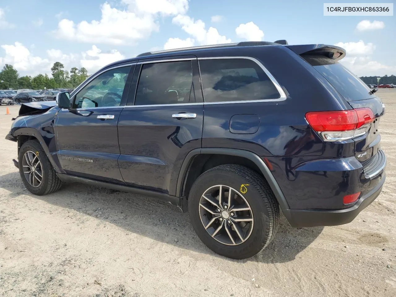 1C4RJFBGXHC863366 2017 Jeep Grand Cherokee Limited