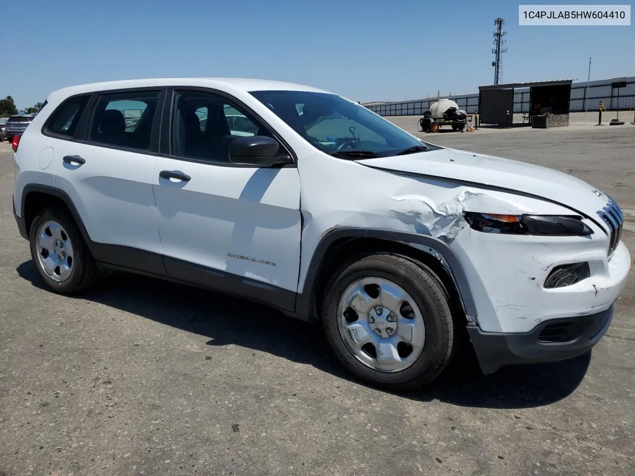 2017 Jeep Cherokee Sport VIN: 1C4PJLAB5HW604410 Lot: 61489234